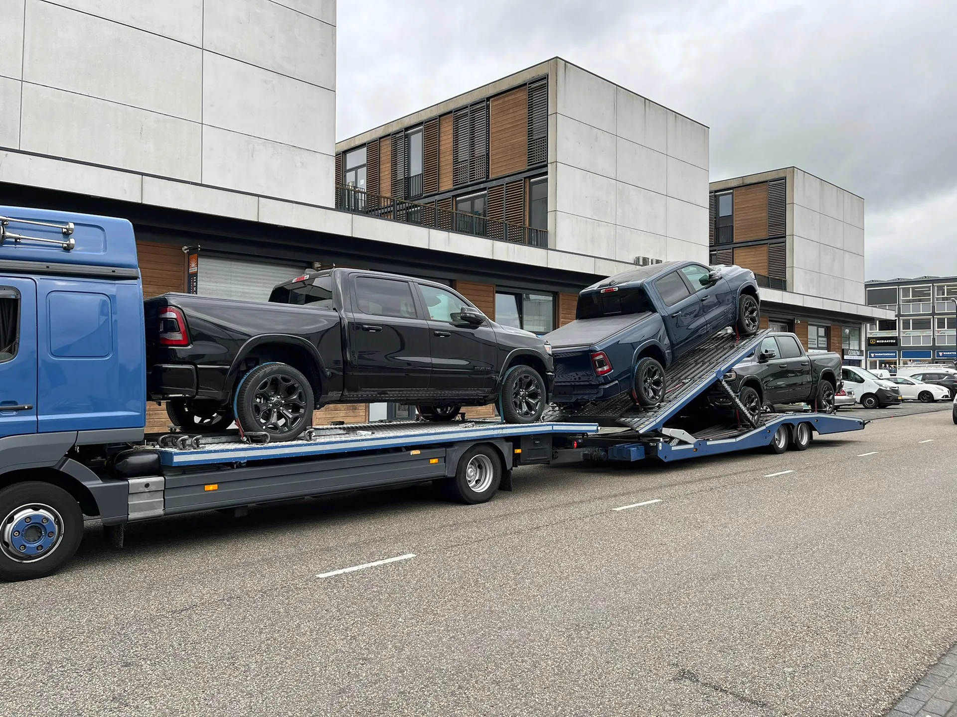 Auto uit Belgische veiling ophalen