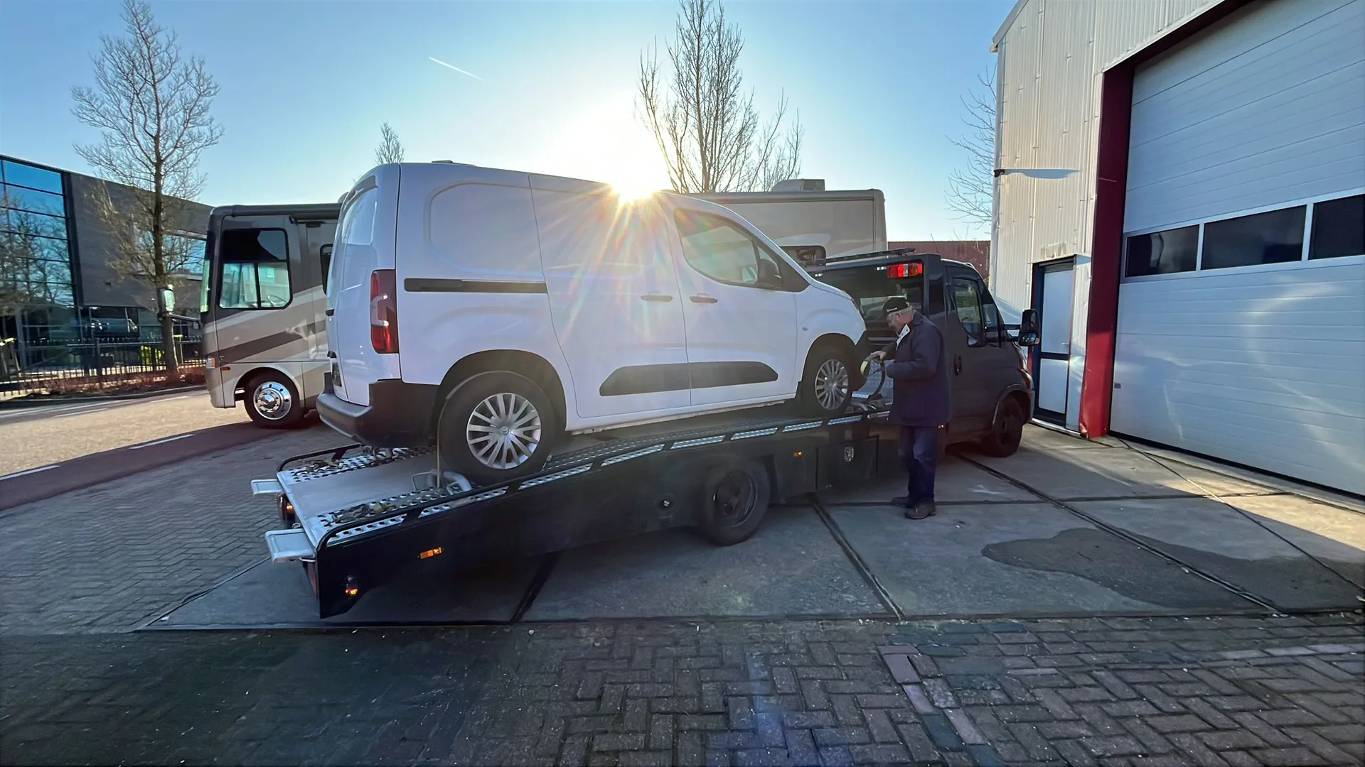 WeMoveCars enclosed transport trailer